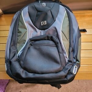 Large HP Laptop Backpack excellent condition